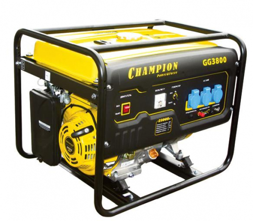 Генератор CHAMPION GG3300 по доступной цене в Йошкар-Оле. Не теряйте времени и заказывайте у нас прямо сейчас! Надежное качество и выгодные условия ждут вас.